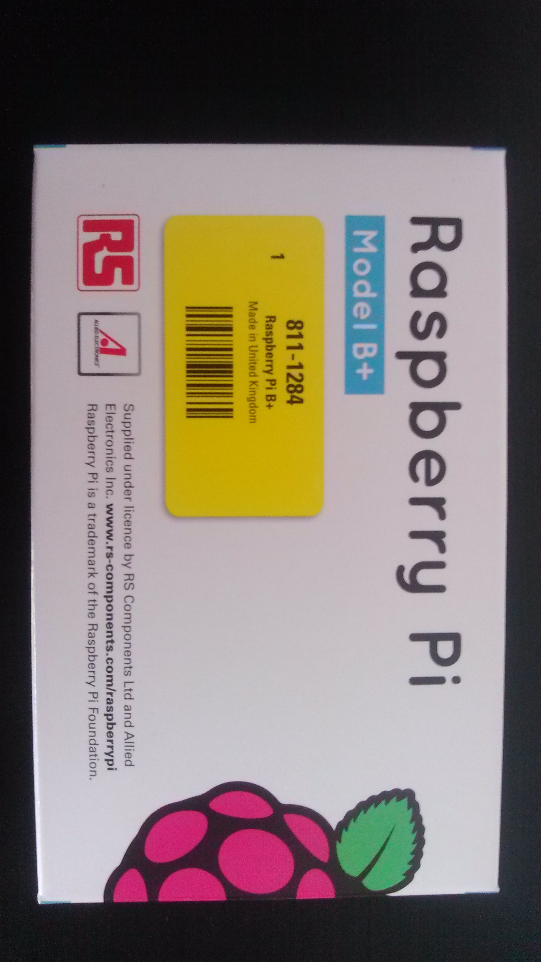 Raspberry Pi B+ arrived