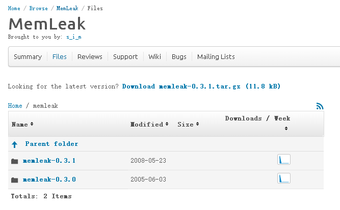 【转】C语言内存泄漏检测工具 MemLeak