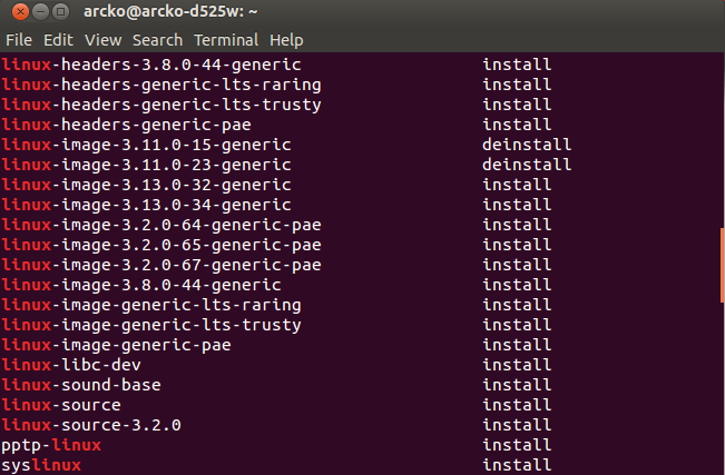 ubuntu安装pae kernel和删除多余kernel